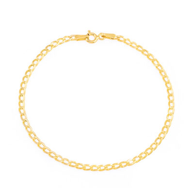 ZŁOTA BRANSOLETKA PANCERKA