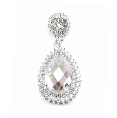 SREBRNA ZAWIESZKA Z CYRKONIAMI