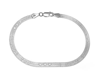 SREBRNA BRANSOLETKA LOVE