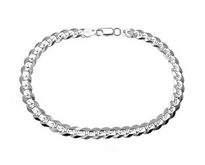 SREBRNA BRANSOLETKA PANCERKA