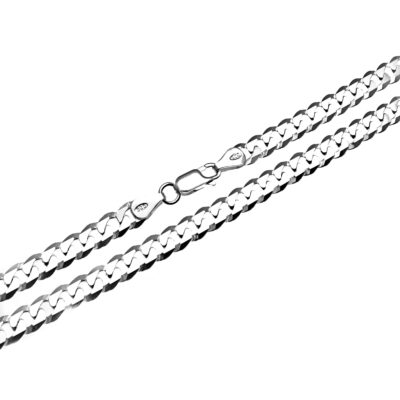 SREBRNY ŁAŃCUSZEK PANCERKA