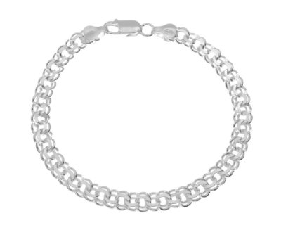 SREBRNA BRANSOLETKA PANCERKA