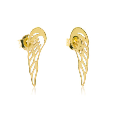 ZŁOTE KOLCZYKI SKRZYDŁA