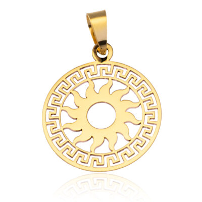 ZŁOTA ZAWIESZKA SŁOŃCE DROGA GRECKA