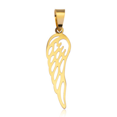 ZŁOTA ZAWIESZKA SKRZYDŁO ANIOŁA
