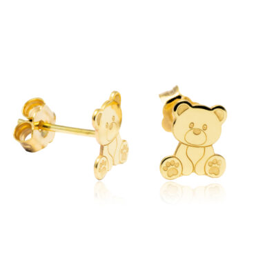 ZŁOTE KOLCZYKI MISIE