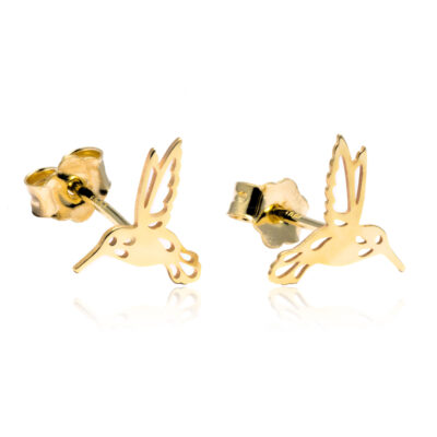 ZŁOTE KOLCZYKI KOLIBERKI