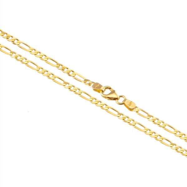 Złoty Łańcuszek Figaro 60 cm