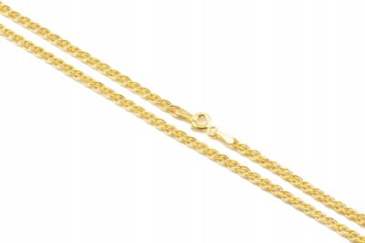 Złoty Łańcuszek Monaliza 45 cm próba 333