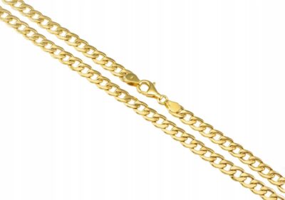 Złoty Łańcuszek Pancerka 50 cm próba 333