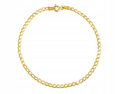 Złota Bransoletka Pancerka 18 cm Próba 333