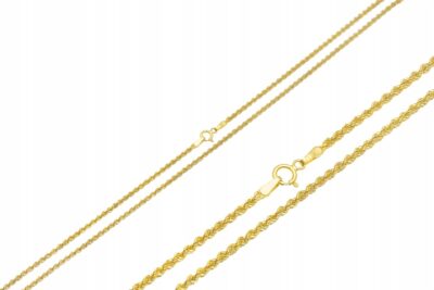 Złoty Łańcuszek Singapur 51 cm Próba 333