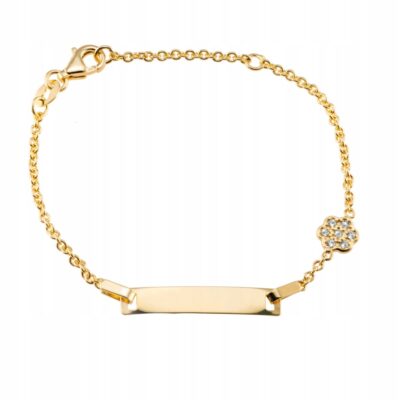 Złota Bransoletka Dla Dziecka próba 585