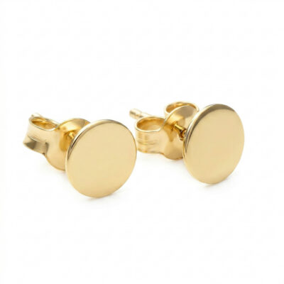 Złote Kolczyki Kółko